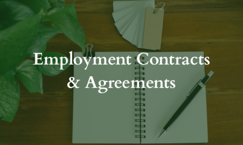 Employment Contracts and agreements